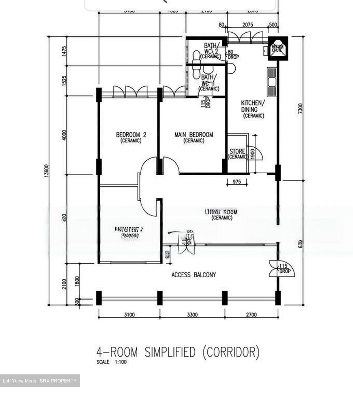 Blk 435 Yishun Avenue 6 (Yishun), HDB 4 Rooms #470135831